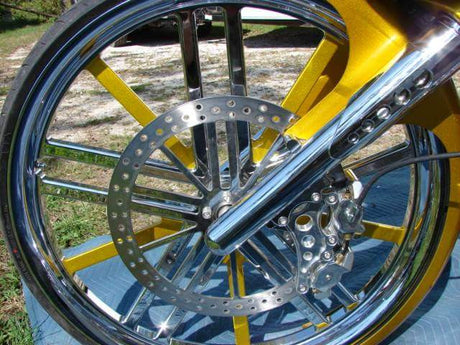 Money Maker Harley Touring Chrome Wheels
