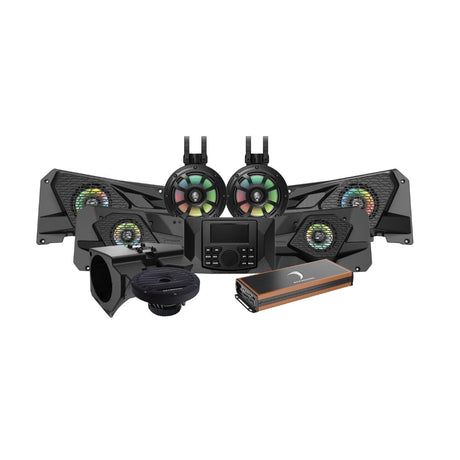 Diamond Audio 2014+ RZR© All Weather Speaker System with Full Range Amplifier - MSRZRKD34