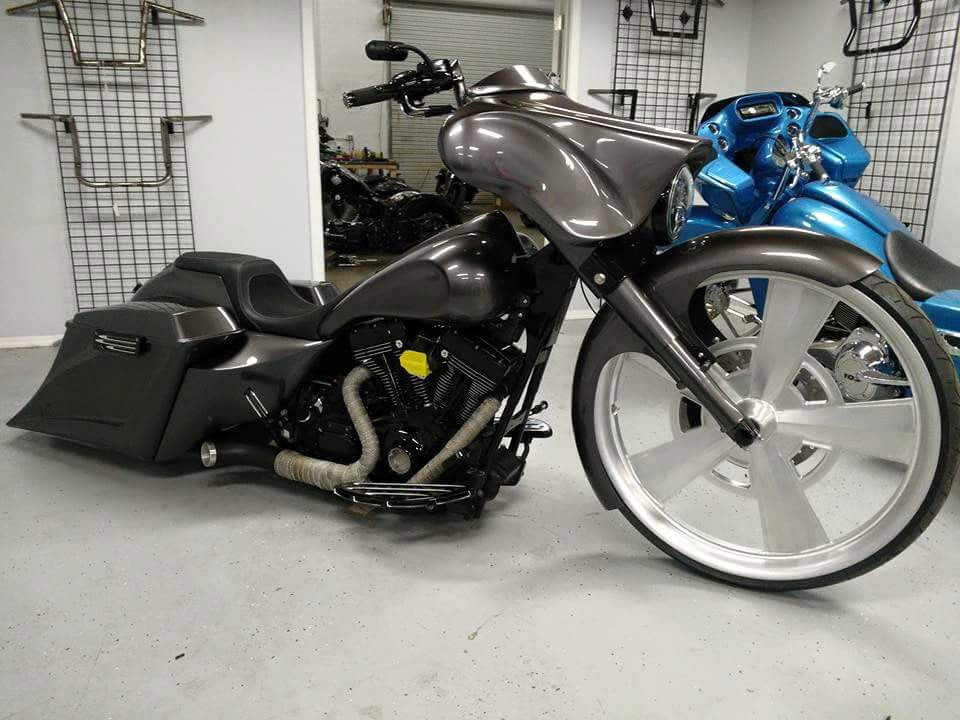 Muscle Harley Softail | Dyna | Sportster Chrome Wheels