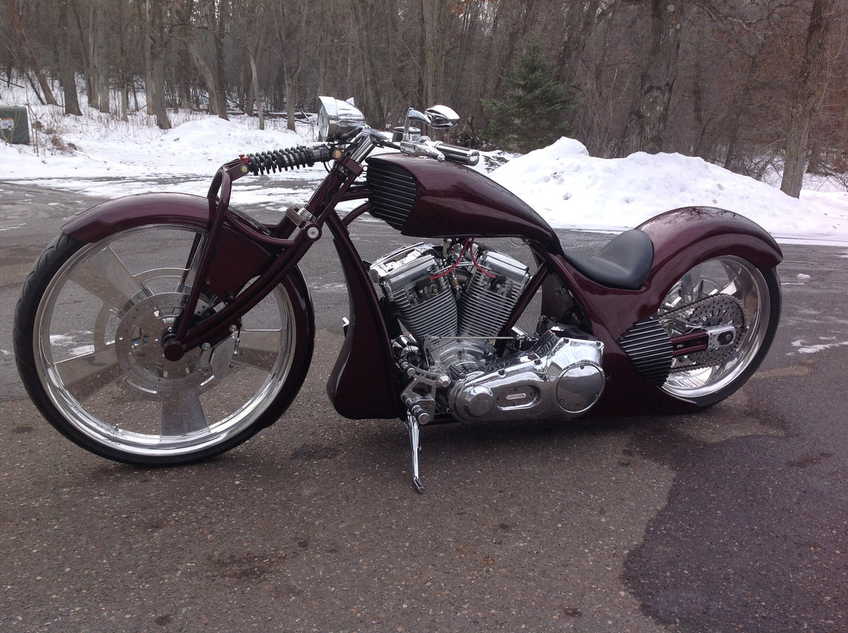 Muscle Harley Pan America Chrome Wheels