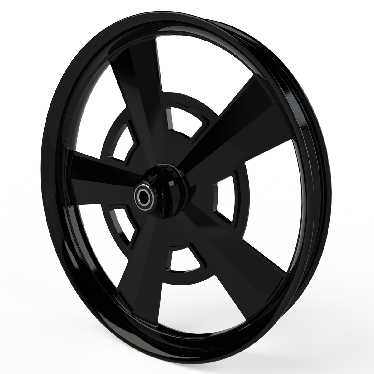 Muscle Harley Touring Black Wheels