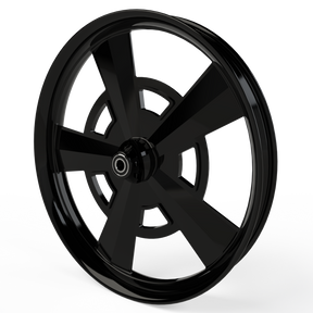 Muscle Indian Black Wheels