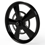 Muscle Harley Touring Black Double Cut Wheels