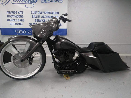 Muscle matching rotor on motorcycle wheel