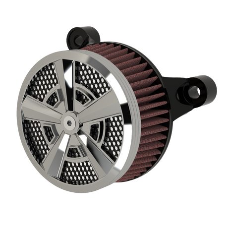 Muscle Air Cleaner in chrome