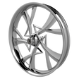 Narcos Bulldog Fat Tire Chrome Wheels
