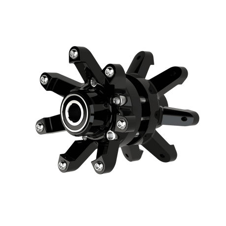Harley Touring OEM 7 Dual Disc Performance Hub Set