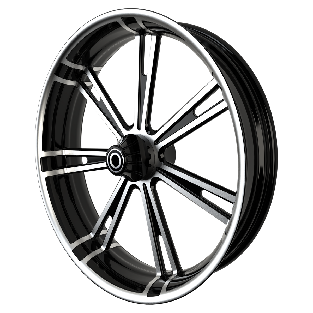 OG.10 Harley Touring Black Double Cut Wheels