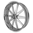 OG.12 Bulldog Fat Tire Chrome Wheels