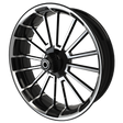 OG.22 Bulldog Fat Tire Black Double Cut Wheels