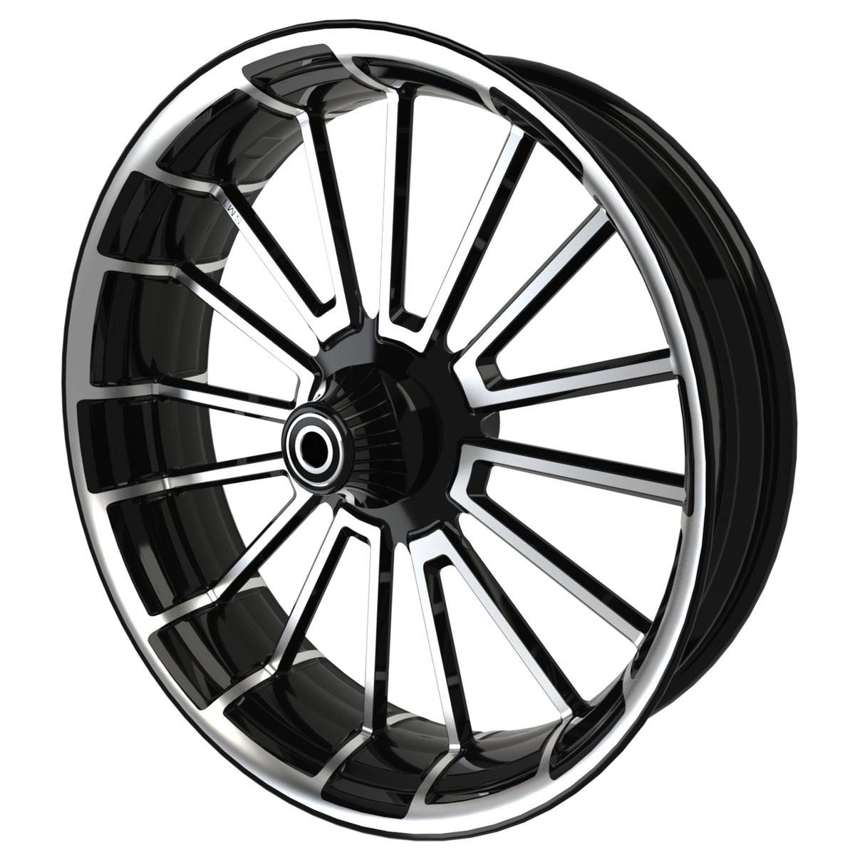 OG.22 Harley Touring Black Double Cut Wheels