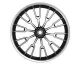 OG.29 Indian Black Double Cut Wheels Front View