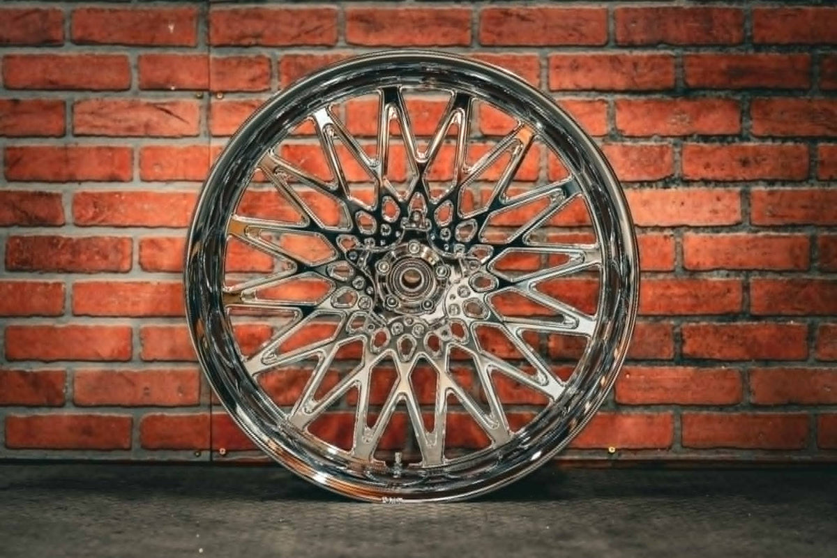 23x5.5" CHROME GASSER  (2014-2023 HD TOURING)