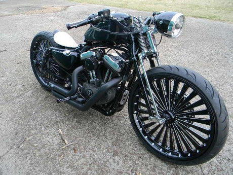 PentHSE Harley Touring Black Double Cut Wheels