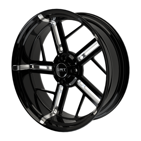 PS.01 Harley Trike Black Double Cut Wheels