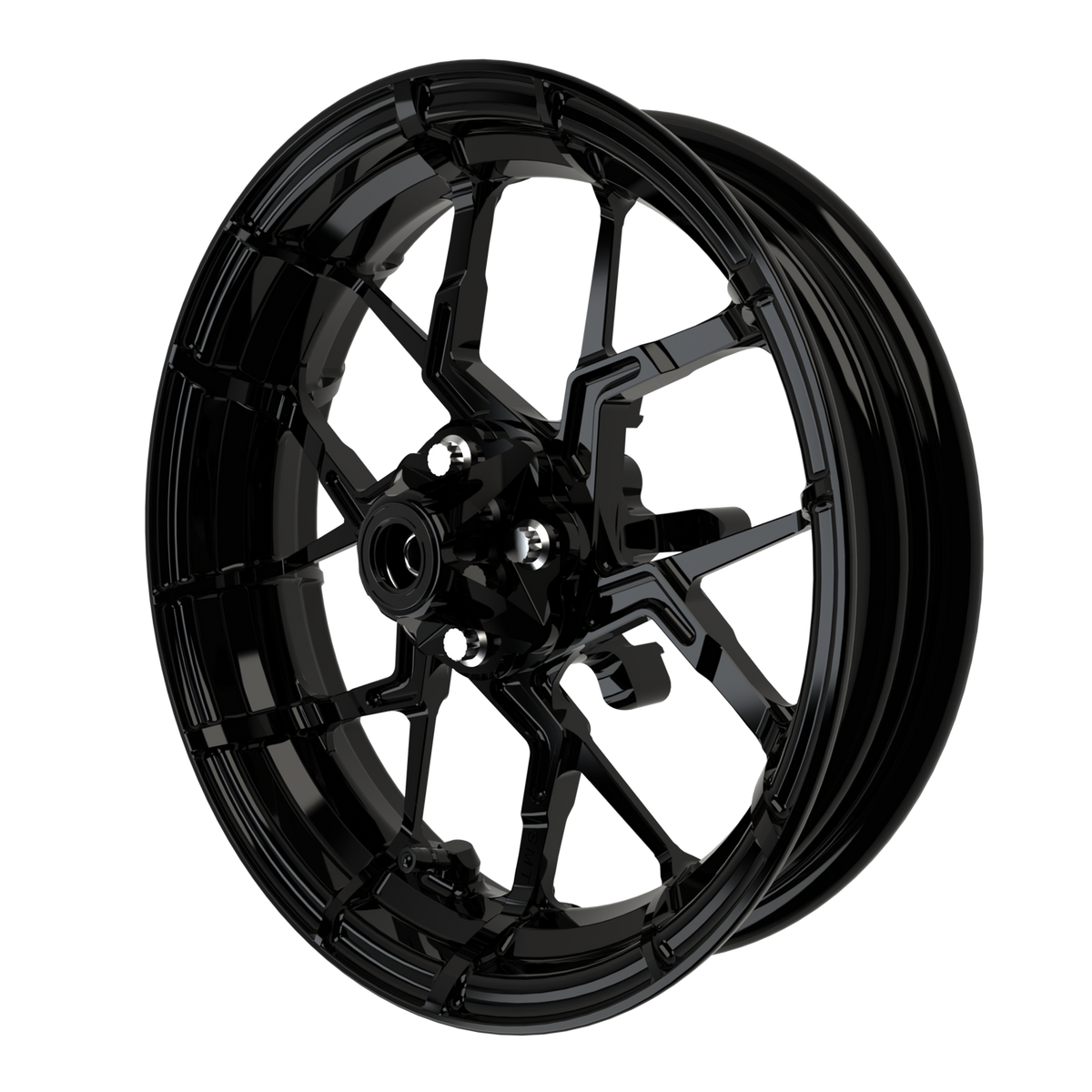 PS.02 V1 Mini Moto Wheel Set in black