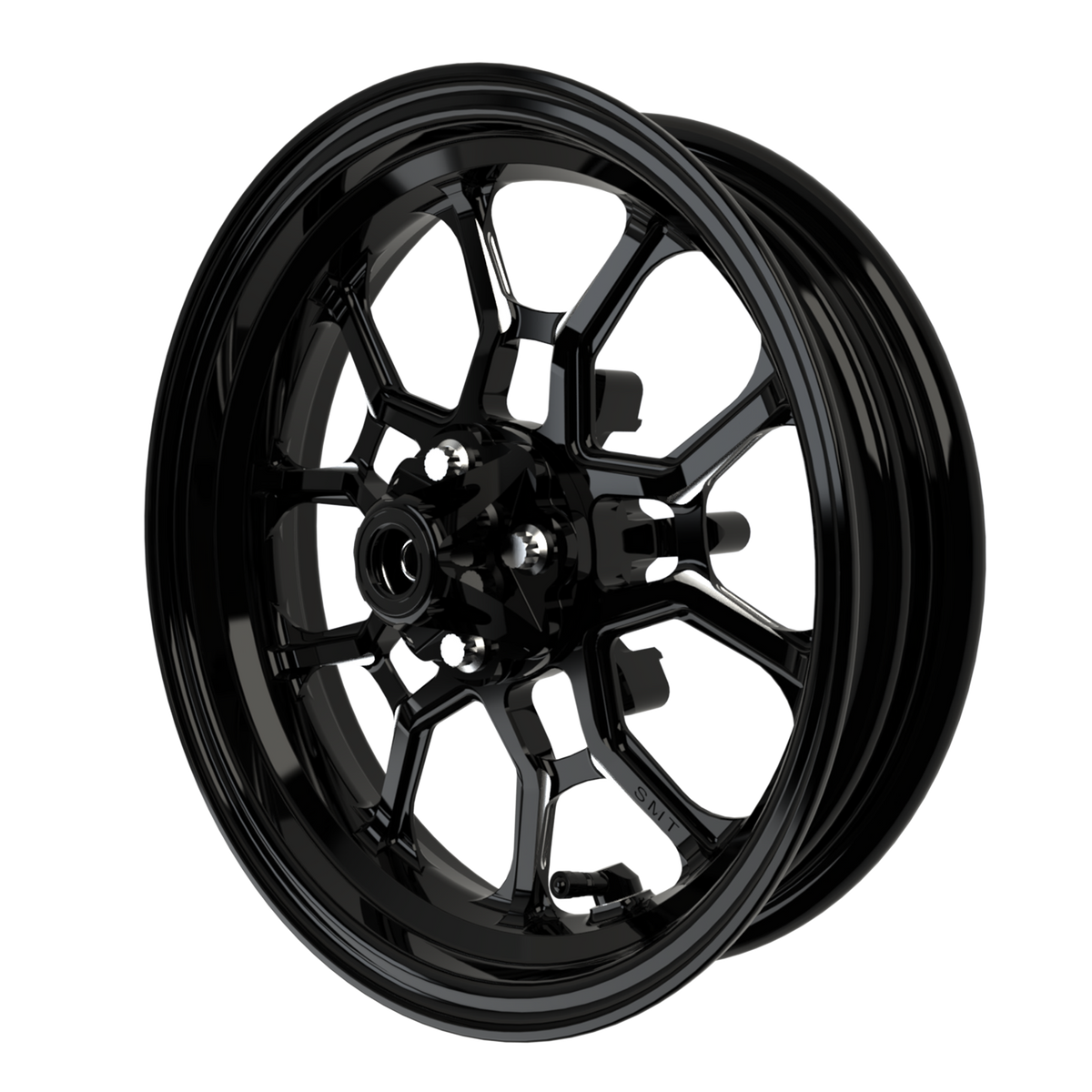 PS.03 V2 Mini Moto Wheel Set in black double cut