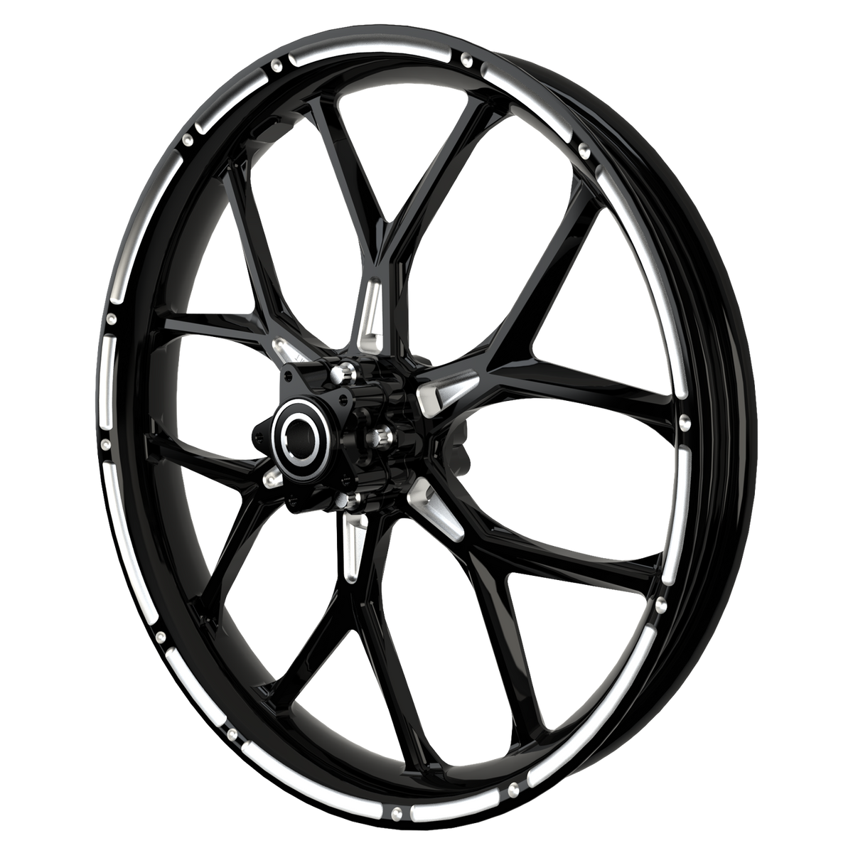 PS.05 Harley Touring Black Double Cut Wheels