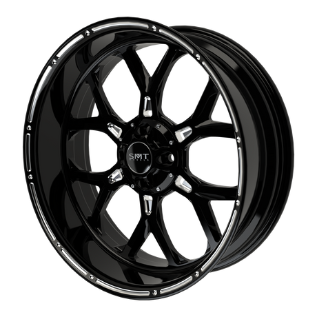 PS.05 Harley Trike Black Double Cut Wheels