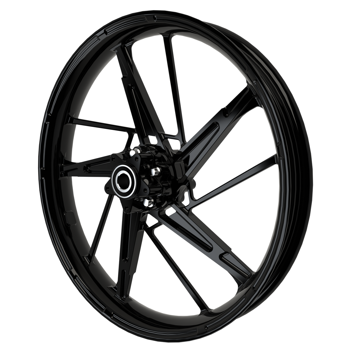 PS.08 Harley Touring Black Wheels