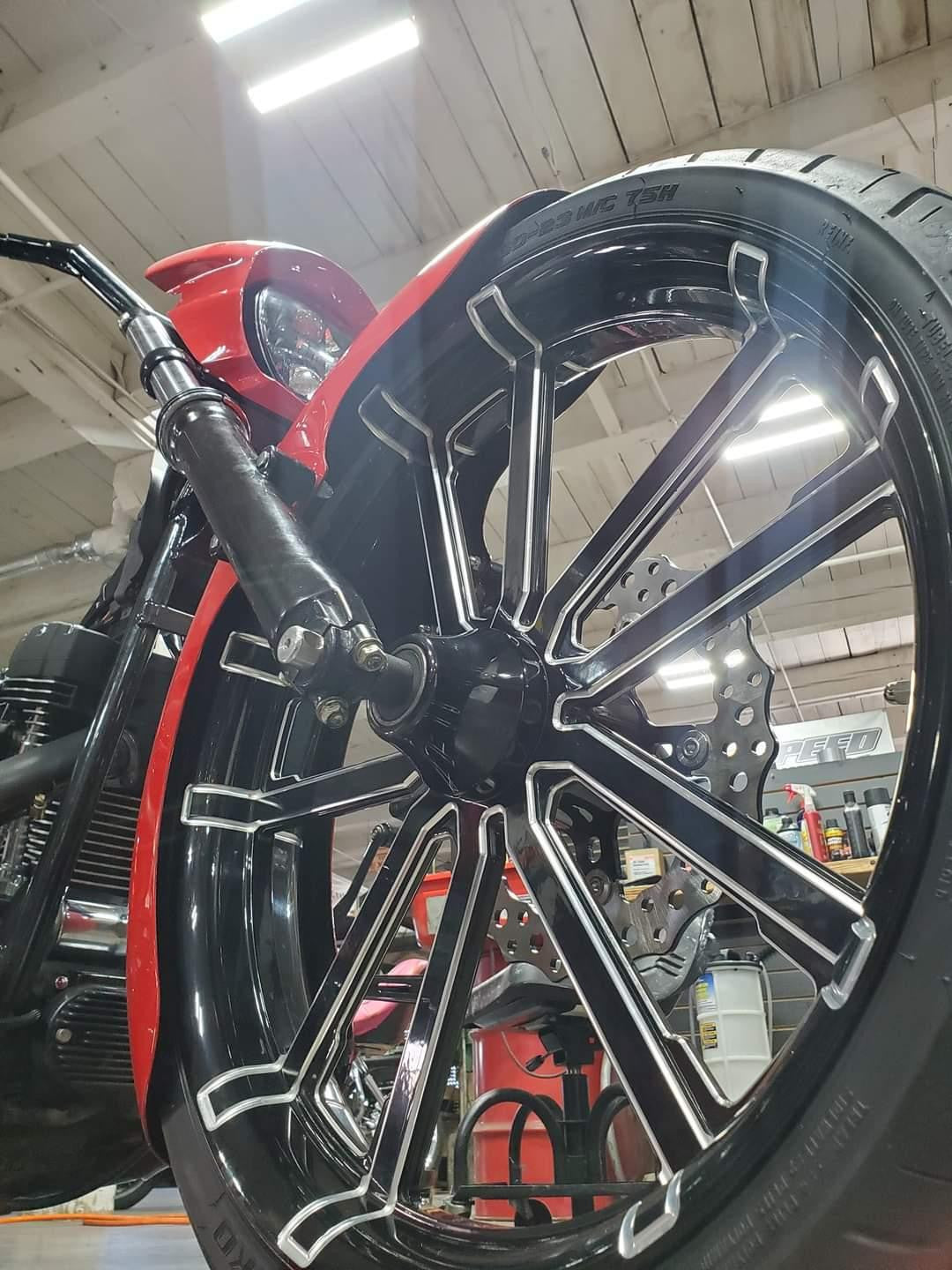 Syndicate Indian Black Double Cut Wheels