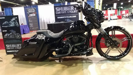 Race Tech Harley Touring Black Double Cut Wheels