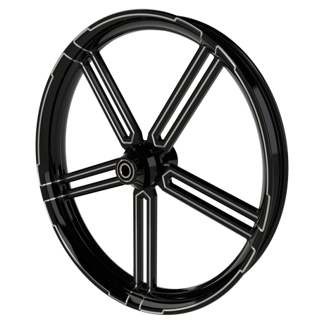 Race Tech Indian Black Double Cut Wheels