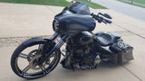 Race Tech Harley Touring Black Double Cut Wheels