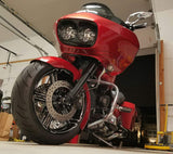 Race Tech Harley Touring Black Double Cut Wheels