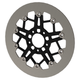 RaceLite 11.5" floating rotor with solid ring black