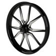 Rage Harley Touring Black Double Cut Wheels