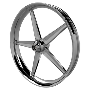 Rev Limit Bulldog Fat Tire Chrome Wheels