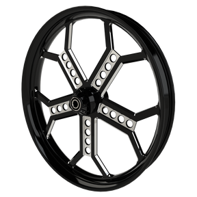 Revolution Indian Black Double Cut Wheels