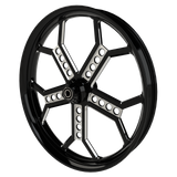Revolution Harley Pan America Black Double Cut Wheels