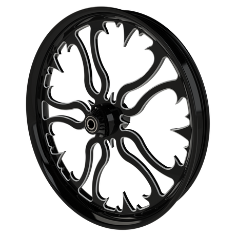 Ring of Fire Harley Touring Black Double Cut Wheels