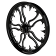 Ring of Fire Bulldog Fat Tire Black Double Cut Wheels