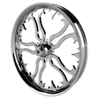 Ring of Fire Bulldog Fat Tire Chrome Wheels