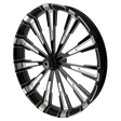 Roulette Indian Black Double Cut Wheels