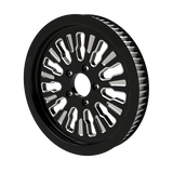 Roulette matching pulley in black double cut