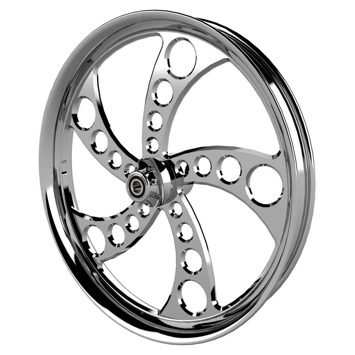 Silencer Harley Pan America Chrome Wheels