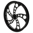 Silencer Metric Black Double Cut Wheels