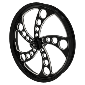 Silencer Bulldog Fat Tire Black Double Cut Wheels