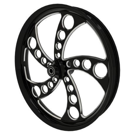 Silencer Indian Black Double Cut Wheels