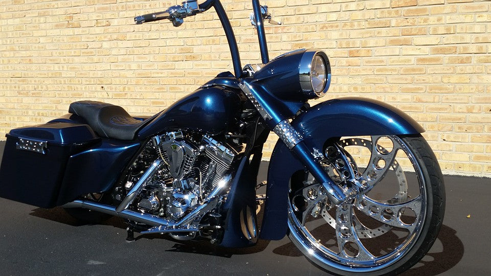 Silencer Harley Pan America Chrome Wheels