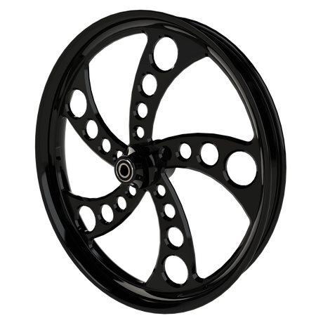 Silencer Harley Softail | Dyna | Sportster Black Wheels