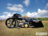 Simply Sinister Harley Touring Black Double Cut Wheels
