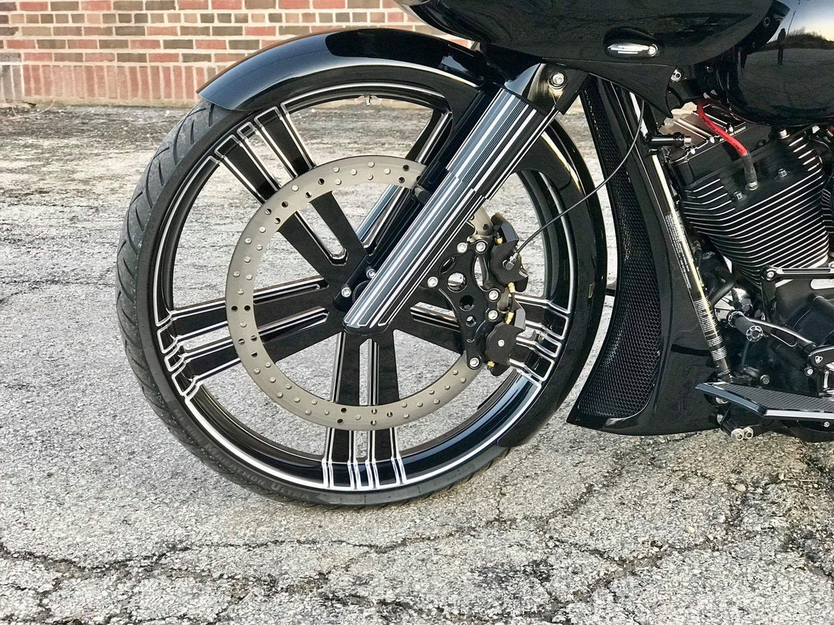 Sinful Harley Pan America Black Double Cut Wheels