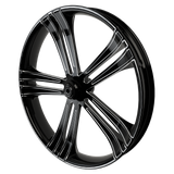 Sinful 3D Harley Black Double Cut Wheels