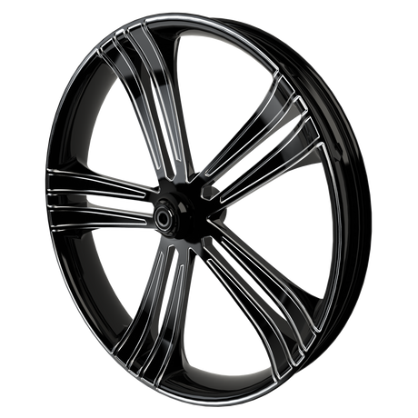 Sinful 3D Harley Black Double Cut Wheels