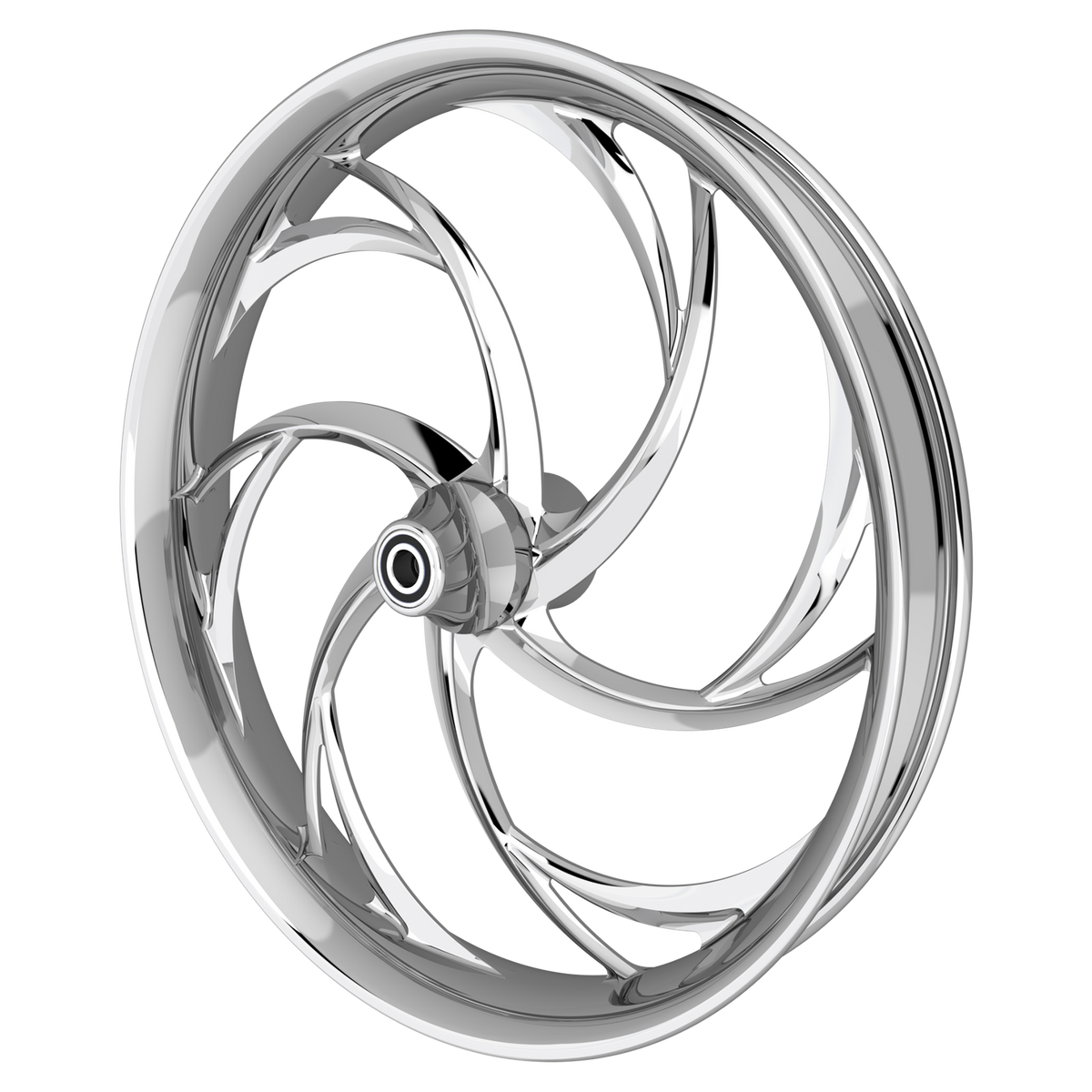 Slinger Bulldog Fat Tire Chrome Wheels